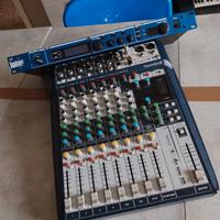 Mixer Soundcraft con effetto Lexicon