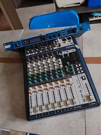 Mixer Soundcraft con effetto Lexicon