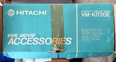 x videocamera Hitachi VM500 Kit accessori