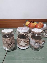 Barattoli decorati multiuso