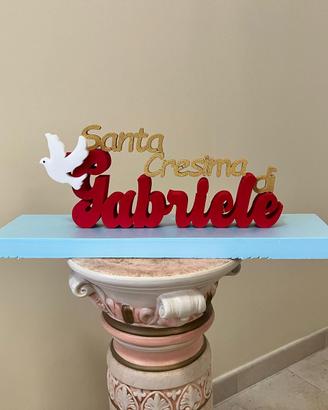 SCRITTA IN POLISTIROLO CRESIMA