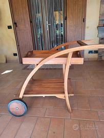 Bonsai Carrello porta vivande per giardino 