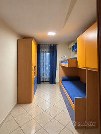 Cameretta con letto a castello