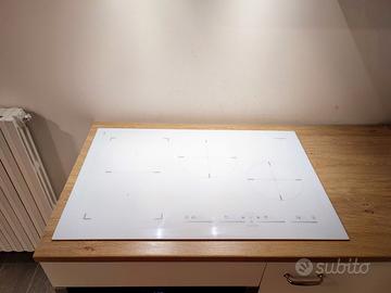 Piano cottura a induzione Fulgor bianco