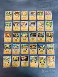 Set COMPLETO 30 carte pokemon Pikachu anniversario