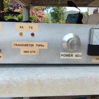 Transverter 28/70 MHz + Amplificatore 150W 70 Mhz