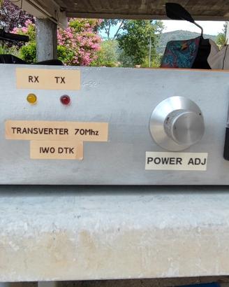 Transverter 28/70 MHz + Amplificatore 150W 70 Mhz