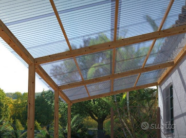 Lastre per tettoia pergola pensilina copertura