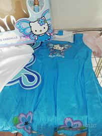  hello kitty principessa delle farfalle 7-8 anni