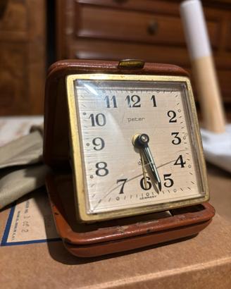 Orologio da viaggio Peter made in germany anni 50