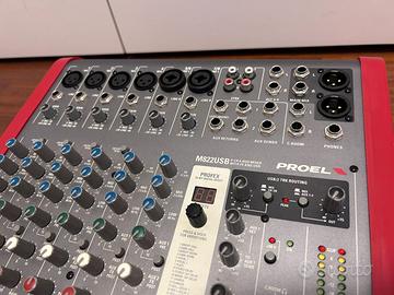 MIXER PROEL M822USB