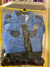 Vestito carnevale poliziotto taglia 4/6 anni