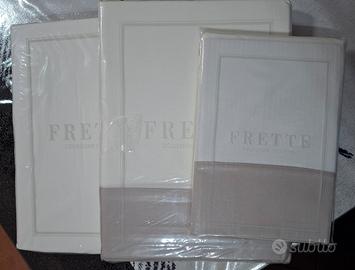 Completo lenzuola matrimoniale King Size FRETTE 