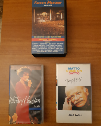 Vhs musicali, originali