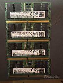 16gb ram ddr5 portatile 32gb 64gb 32 64 gb memoria