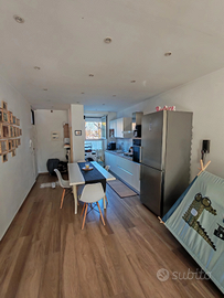 Bilocale ristrutturato, arredato, posto auto