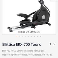 Ellittica ERX-700 Toorx - Pari a nuovo