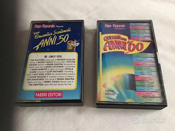 ANNI 50 e ANNI 60 musicassette