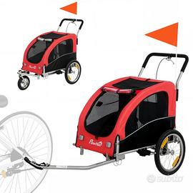 Trixie trailer Biciclette Grande (L) - trasportino