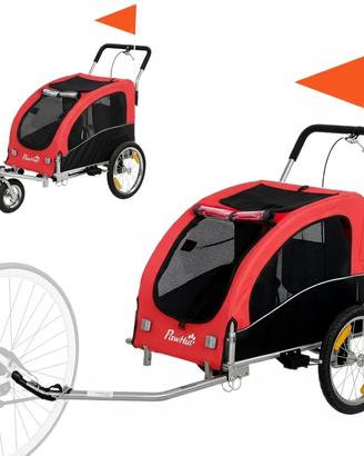 Trixie trailer Biciclette Grande (L) - trasportino