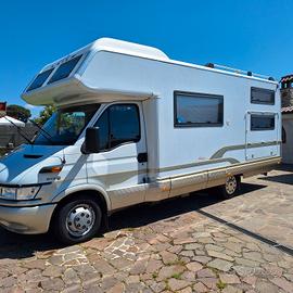 camper laika ecovip 2.1 serie oro Clima cabina