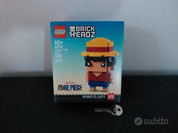 Lego BrickHeadz 40799 Monkey D. Luffy, nuovo