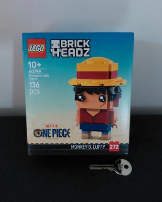 Lego BrickHeadz 40799 Monkey D. Luffy, nuovo