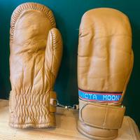 Guanti invicta vintage vera pelle