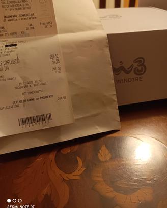 Modem/router wifi @ Wind 3 hub Fibra