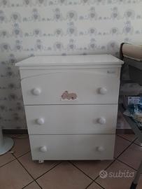 Cassettiera bagnetto marca Azzurra