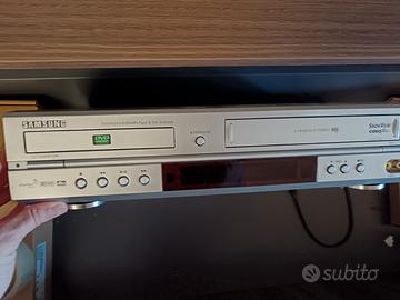 lettore dvd e mangiacassette