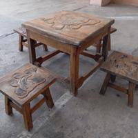 tavolo da gioco per bambini in legno 