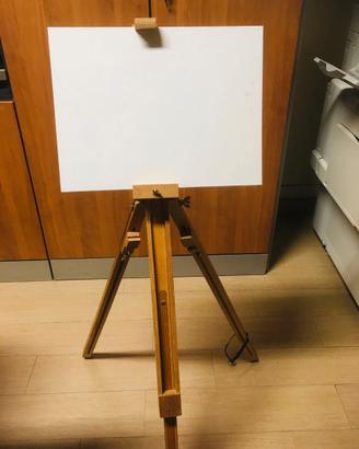 CAVALLETTO PITTURA LEGNO FAGGIO