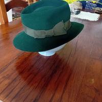 Cappello verde anni 30/40