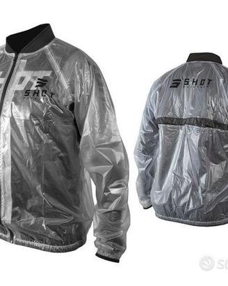 GIACCA ANTIPIOGGIA MOTO CROSS BAMBINO TRASPARENTE