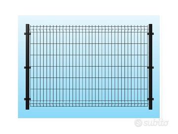Pannello rete metallica recinzione nero antracite