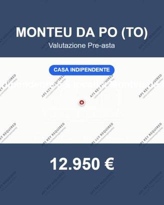 Immobile in asta di 107 m² a Monteu da Po
