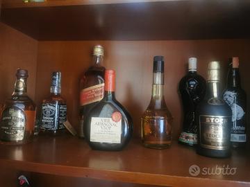 8 Bottiglie liquore  Vintahe