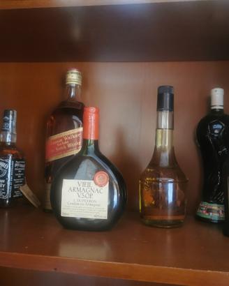 8 Bottiglie liquore  Vintahe