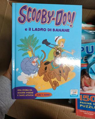 libro scooby doo e il ladro di banane