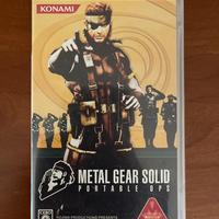 Metal Gear Solid Portable Ops -Edizione Giapponese