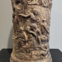 antico vaso in terracotta doccia