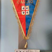 Foto Cagliari Calcio con autografi e gagliardetto