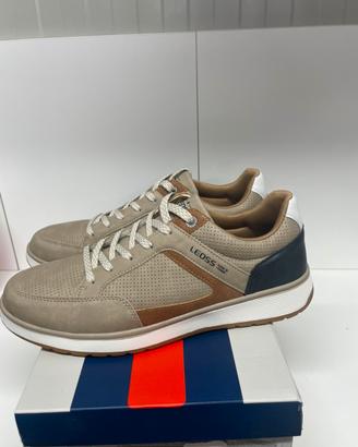 Scarpa sportiva n 42 colore beige Leoss