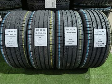 4 gomme 235 50 18 CONTINENTAL RIF2096