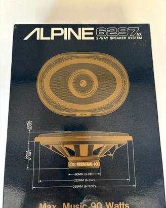 Alpine 6297 ax speaker, nuove