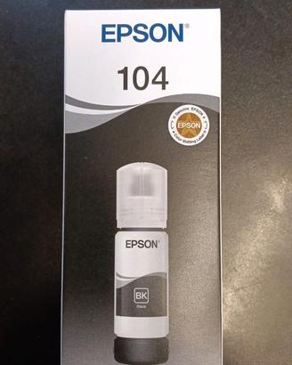 Epson 104 Inchiostro nero Flacone di ricarica 65ml