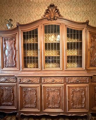 Armadio in legno ,barocco piemontese