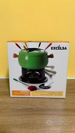 Set Fonduta Excélsa Fantasy - 11 Pezzi - Nuovo