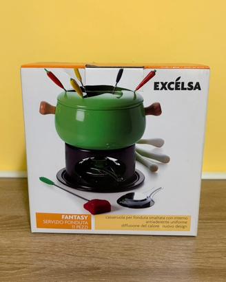 Set Fonduta Excélsa Fantasy - 11 Pezzi - Nuovo